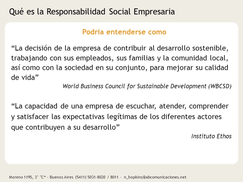 Podría entenderse como