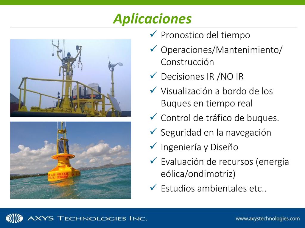 Nearly 300 met ocean buoys shipped to clients worldwide.
