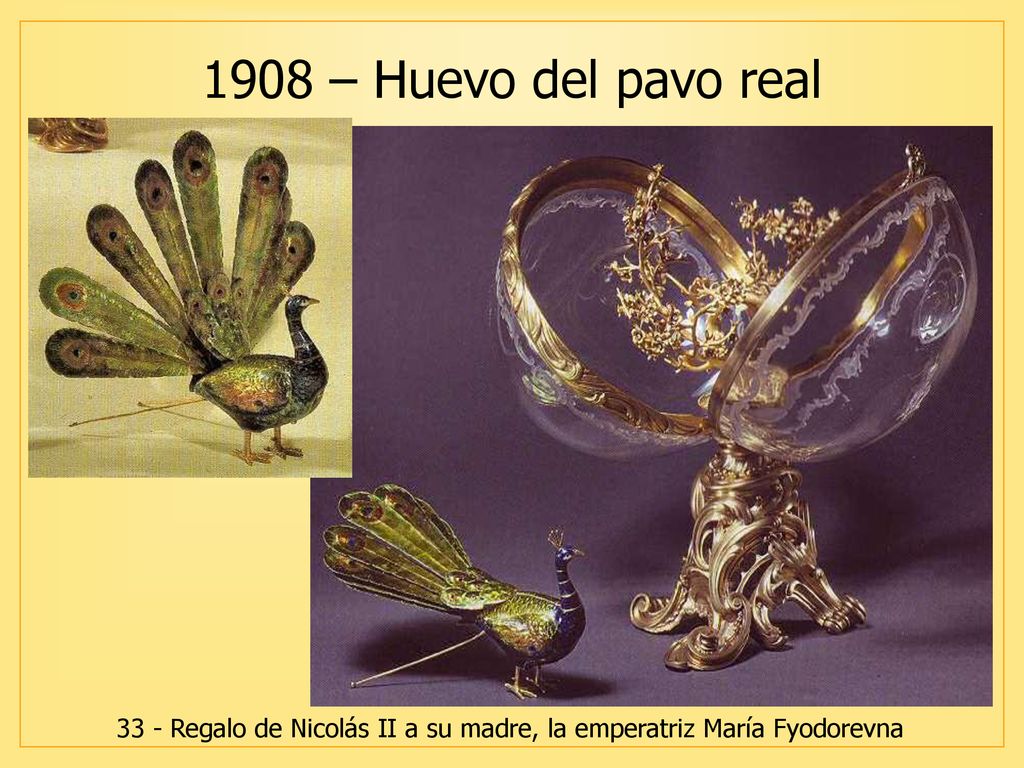 33 - Regalo de Nicolás II a su madre, la emperatriz María Fyodorevna
