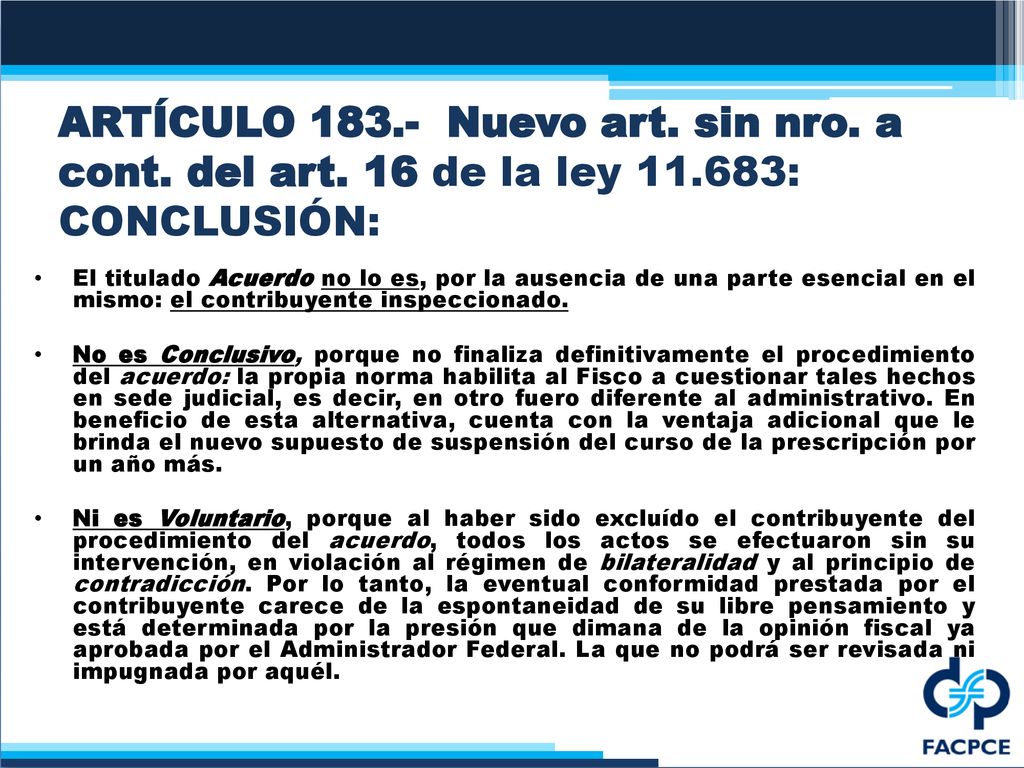 ARTÍCULO Nuevo art. sin nro. a cont. del art. 16 de la ley 11