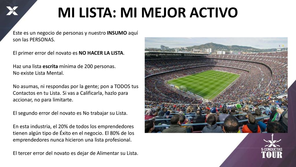 MI LISTA: MI MEJOR ACTIVO