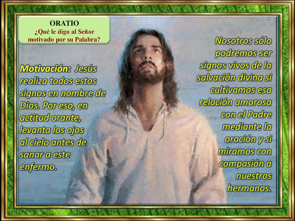 ¿Qué le digo al Señor motivado por su Palabra