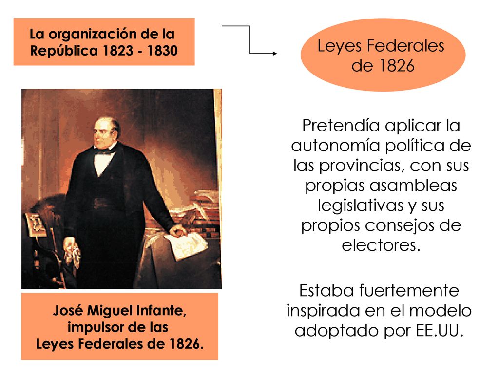 Estaba fuertemente inspirada en el modelo adoptado por EE.UU.