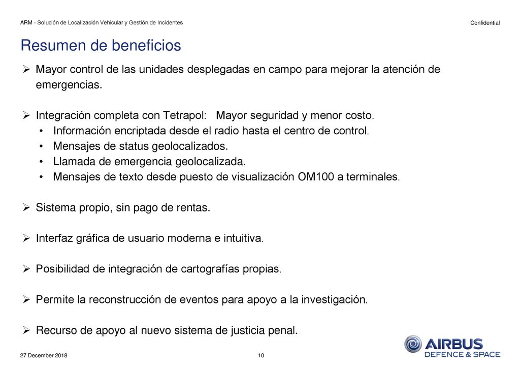 ARM - Solución de Localización Vehicular y Gestión de Incidentes