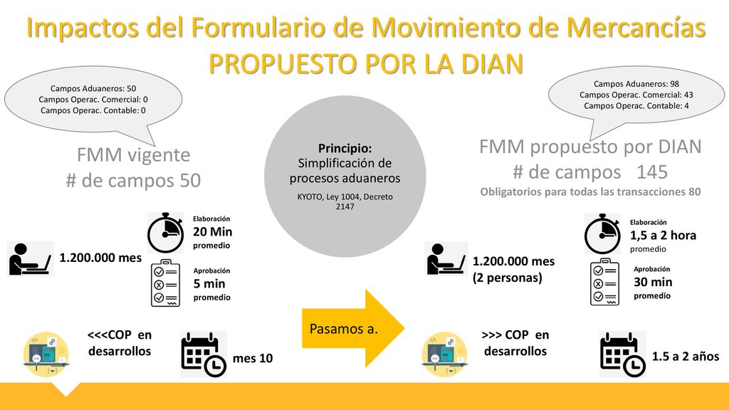 Impactos del Formulario de Movimiento de Mercancías PROPUESTO POR LA DIAN