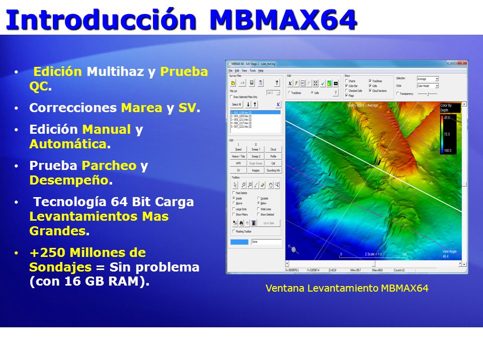 Ventana Levantamiento MBMAX64