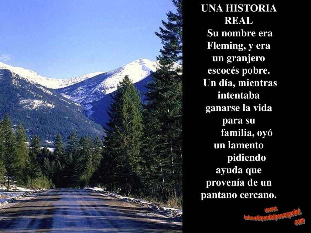 Su nombre era Fleming, y era un granjero escocés pobre.
