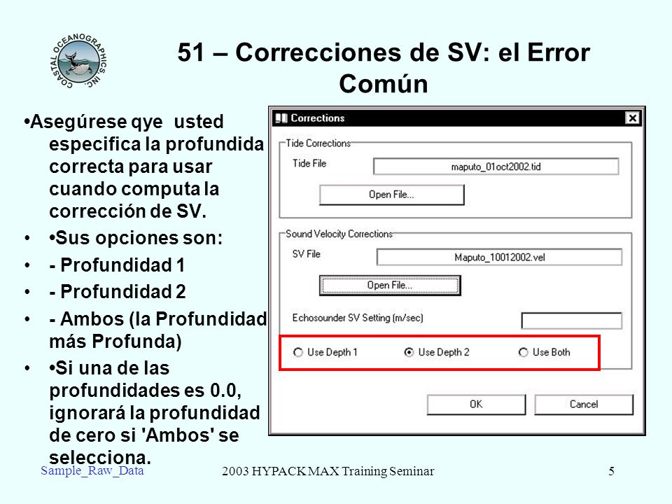 51 – Correcciones de SV: el Error Común