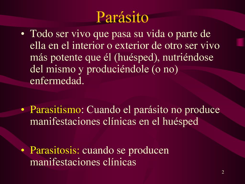 Parásito