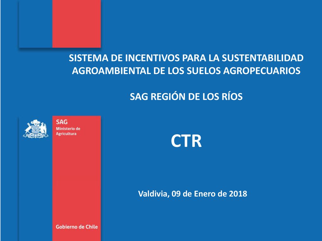 SISTEMA DE INCENTIVOS PARA LA SUSTENTABILIDAD AGROAMBIENTAL DE LOS SUELOS AGROPECUARIOS