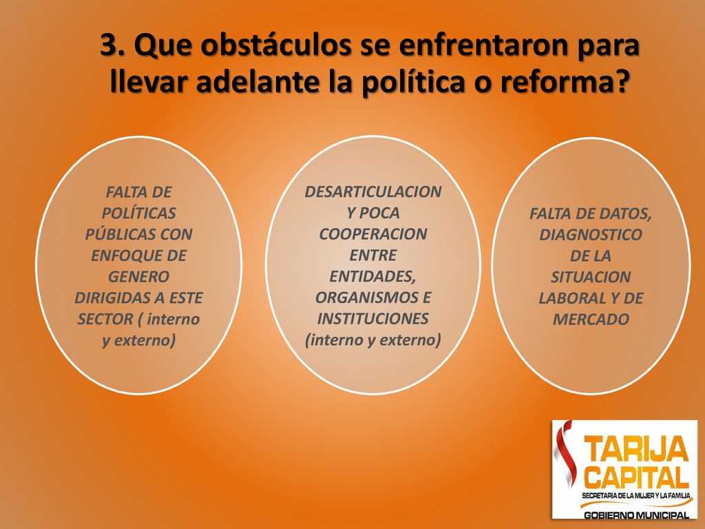 FALTA DE DATOS, DIAGNOSTICO DE LA SITUACION LABORAL Y DE MERCADO