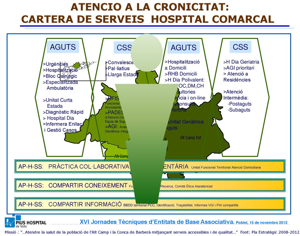 ATENCIO A LA CRONICITAT: CARTERA DE SERVEIS HOSPITAL COMARCAL