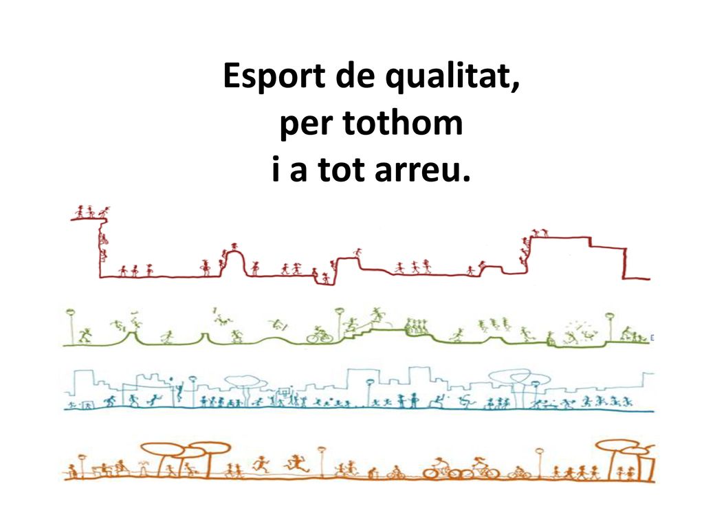 Esport de qualitat, per tothom i a tot arreu.