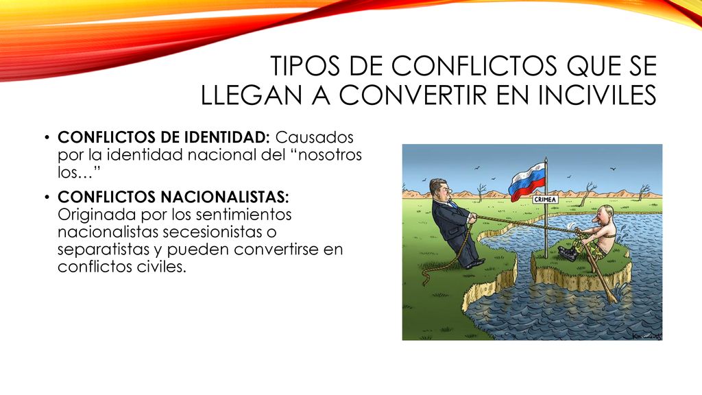 TIPOS DE CONFLICTOS QUE SE LLEGAN A CONVERTIR EN INCIVILES
