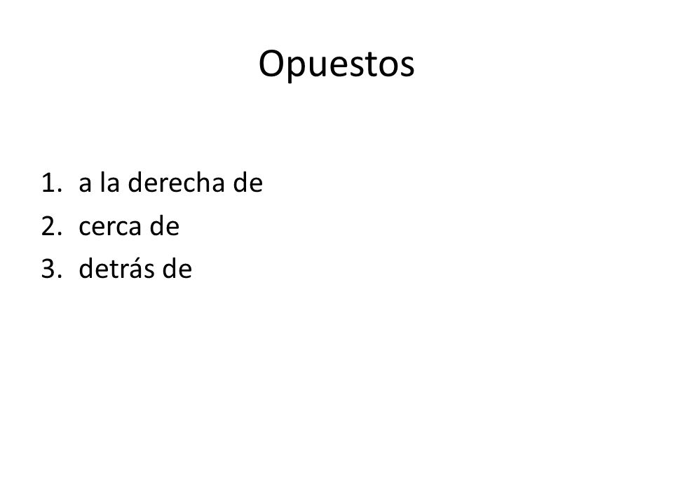 Opuestos a la derecha de cerca de detrás de