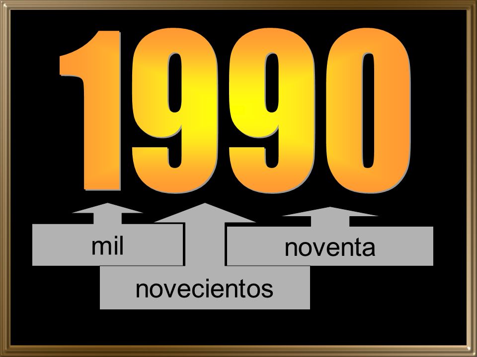 1990 mil novecientos noventa