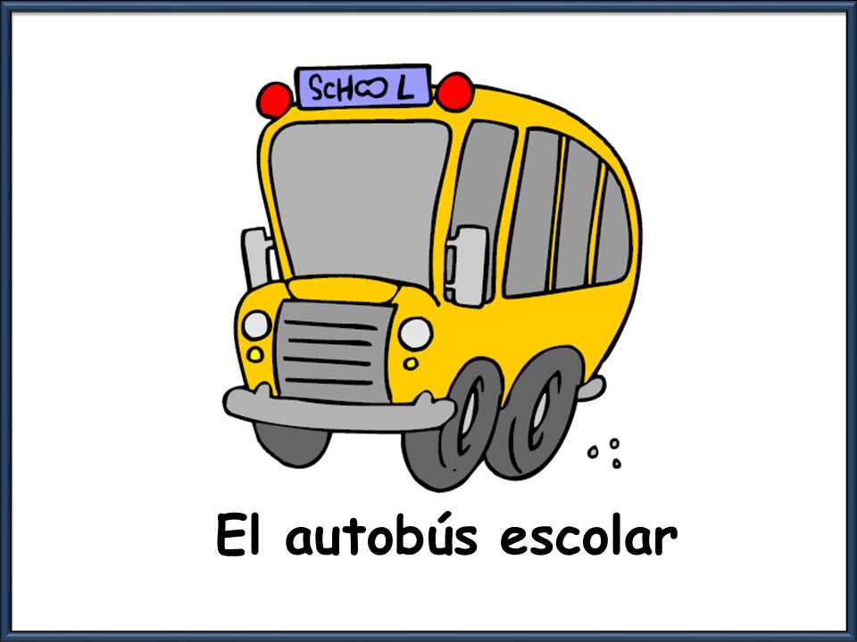 El autobús escolar