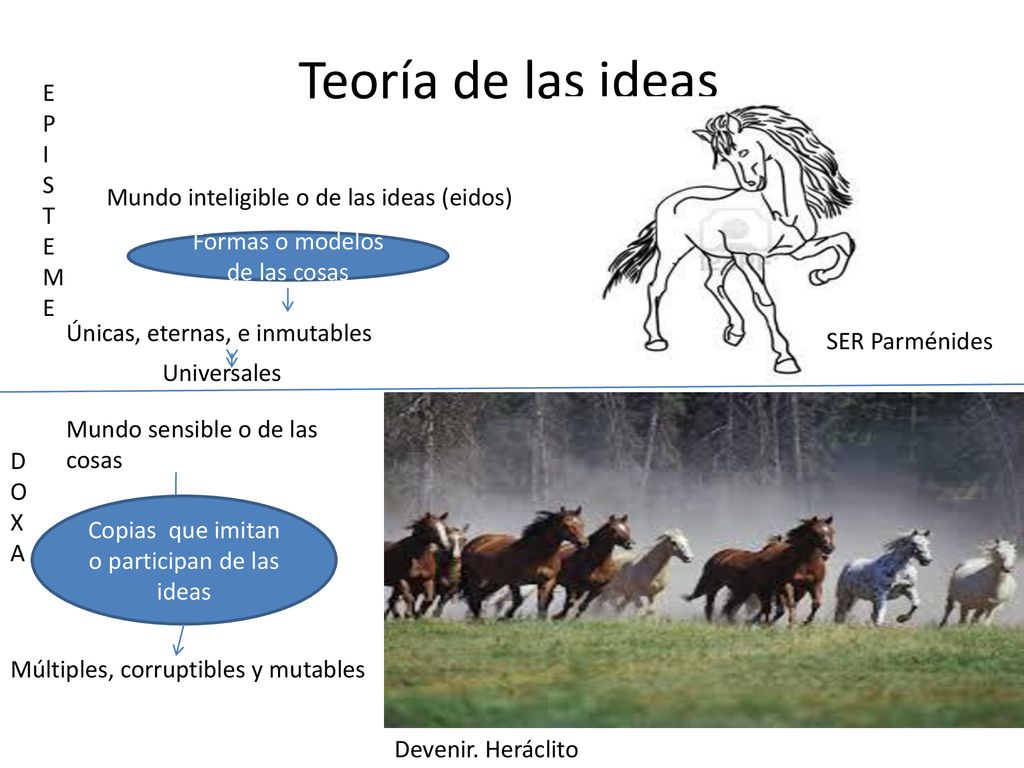Teoría de las ideas E P I S T M