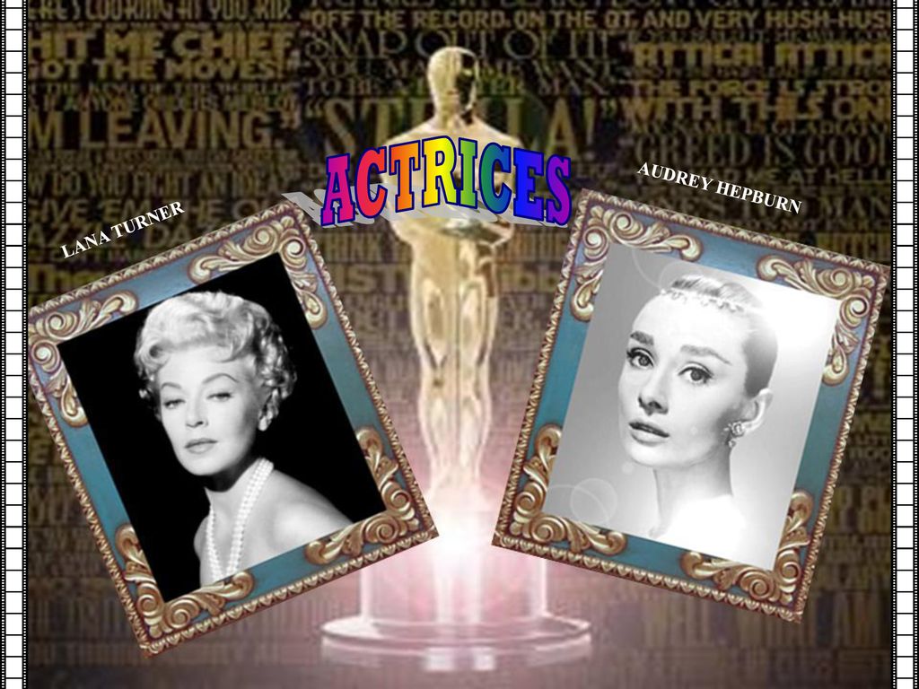 ACTRICES SU MAGIA NUNCA DESAPARECERA,PORQUE SON EL RESULTADO DE UNA