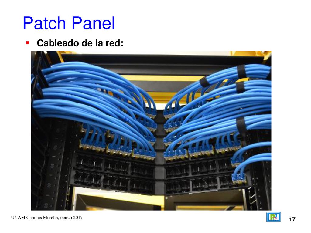 Patch Panel Cableado de la red: UNAM Campus Morelia, marzo