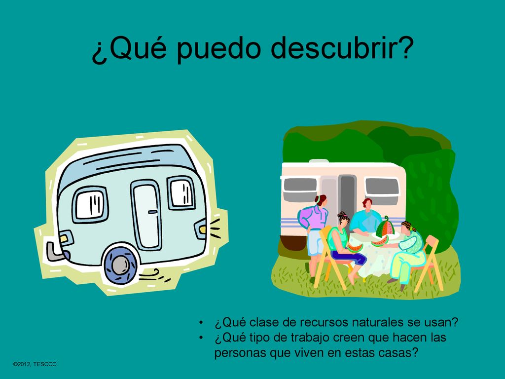 ¿Qué puedo descubrir ¿Qué clase de recursos naturales se usan