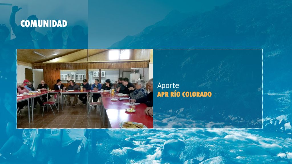 COMUNIDAD Aporte APR RÍO COLORADO
