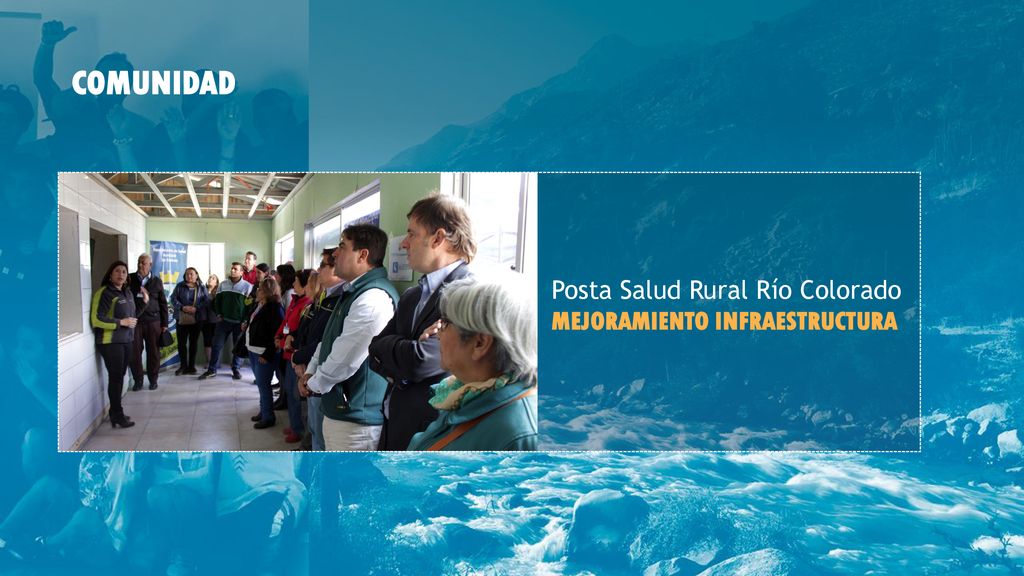 COMUNIDAD Posta Salud Rural Río Colorado MEJORAMIENTO INFRAESTRUCTURA