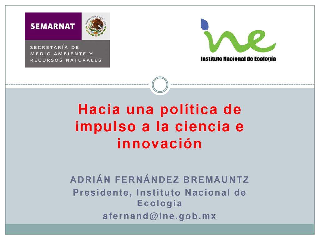 Hacia una política de impulso a la ciencia e innovación