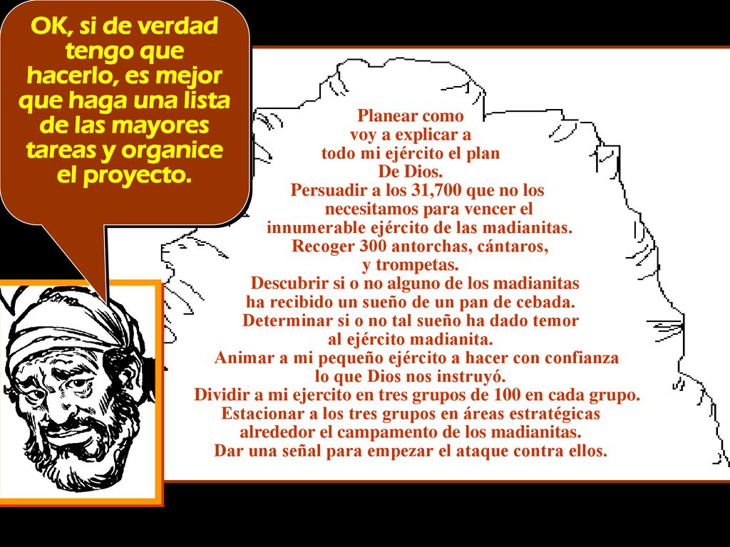 OK, si de verdad tengo que hacerlo, es mejor que haga una lista de las mayores tareas y organice el proyecto.