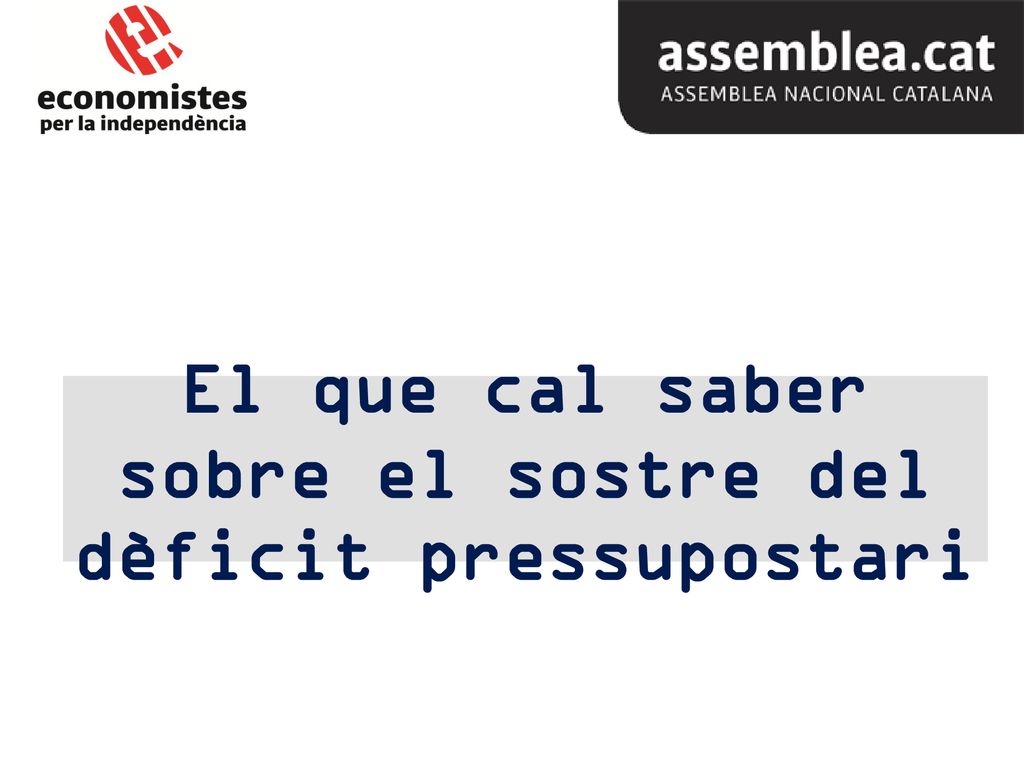 El que cal saber sobre el sostre del dèficit pressupostari