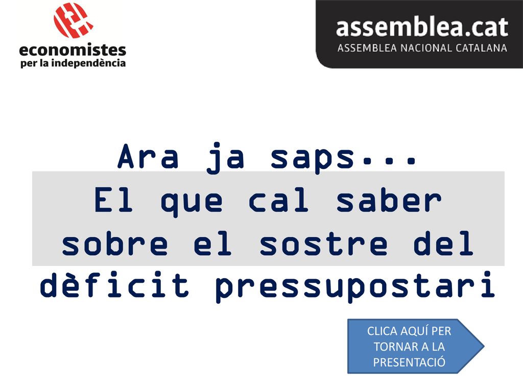El que cal saber sobre el sostre del dèficit pressupostari