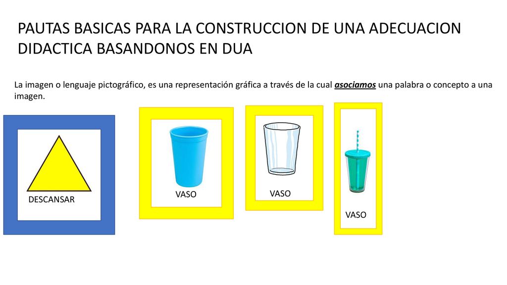 PAUTAS BASICAS PARA LA CONSTRUCCION DE UNA ADECUACION DIDACTICA BASANDONOS EN DUA