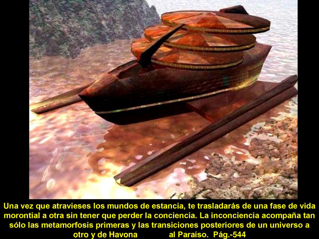 Una vez que atravieses los mundos de estancia, te trasladarás de una fase de vida morontial a otra sin tener que perder la conciencia.