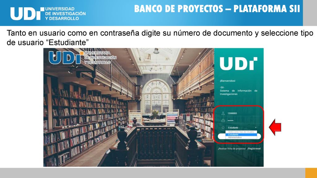 BANCO DE PROYECTOS – PLATAFORMA SII