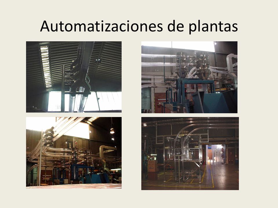 Automatizaciones de plantas