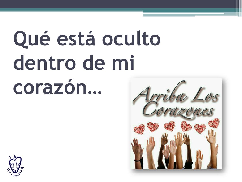 Qué está oculto dentro de mi corazón…