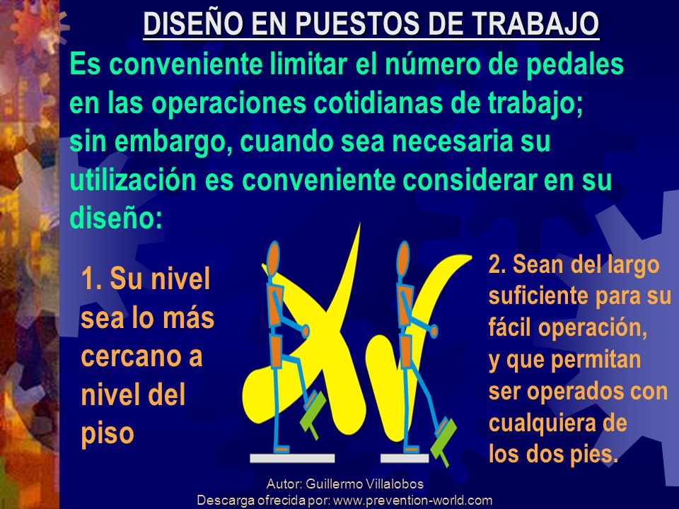 DISEÑO EN PUESTOS DE TRABAJO