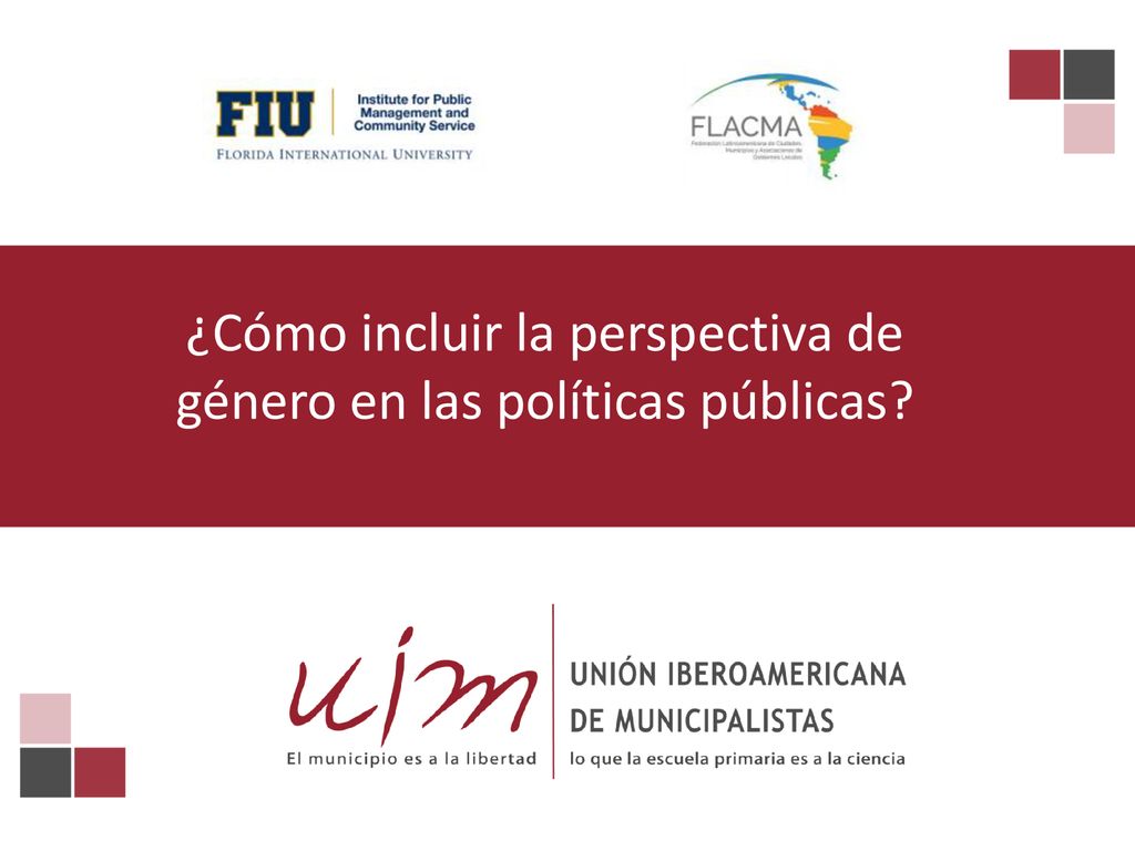 ¿Cómo incluir la perspectiva de género en las políticas públicas