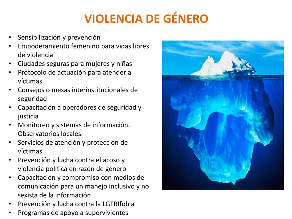 VIOLENCIA DE GÉNERO Sensibilización y prevención