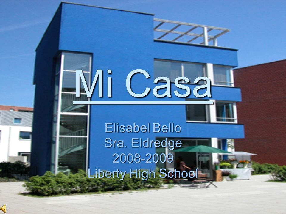Elisabel Bello Sra. Eldredge Liberty High School