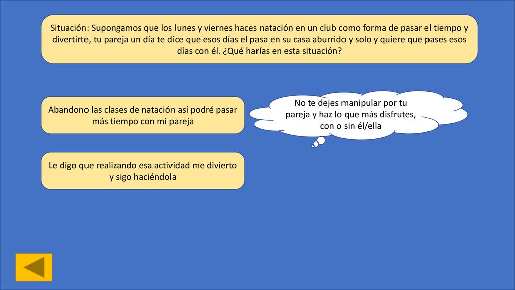 Le digo que realizando esa actividad me divierto y sigo haciéndola