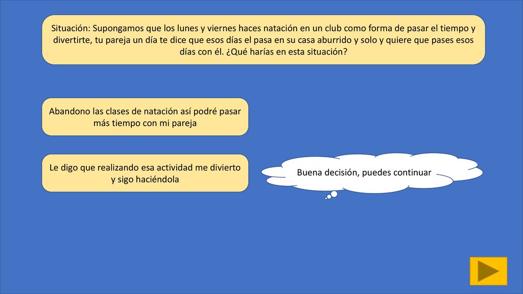 Le digo que realizando esa actividad me divierto y sigo haciéndola