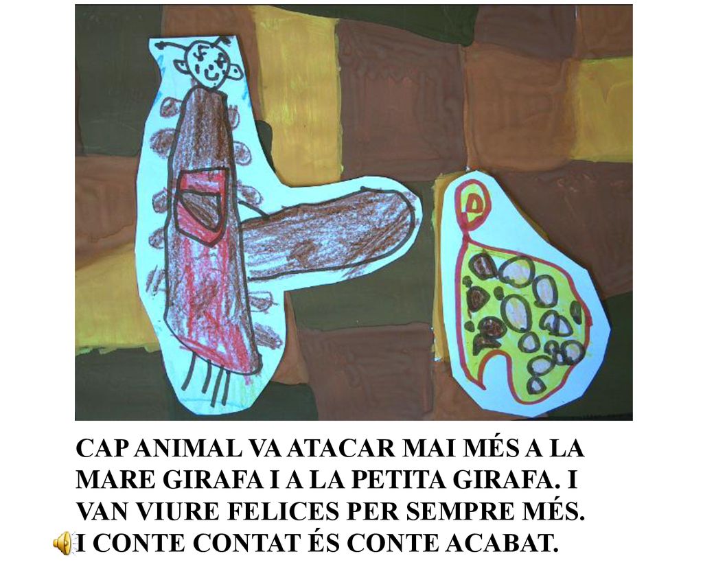 CAP ANIMAL VA ATACAR MAI MÉS A LA MARE GIRAFA I A LA PETITA GIRAFA