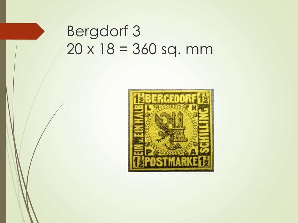 Bergdorf 3 20 x 18 = 360 sq. mm