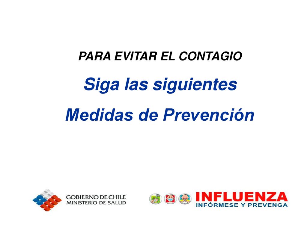 PARA EVITAR EL CONTAGIO