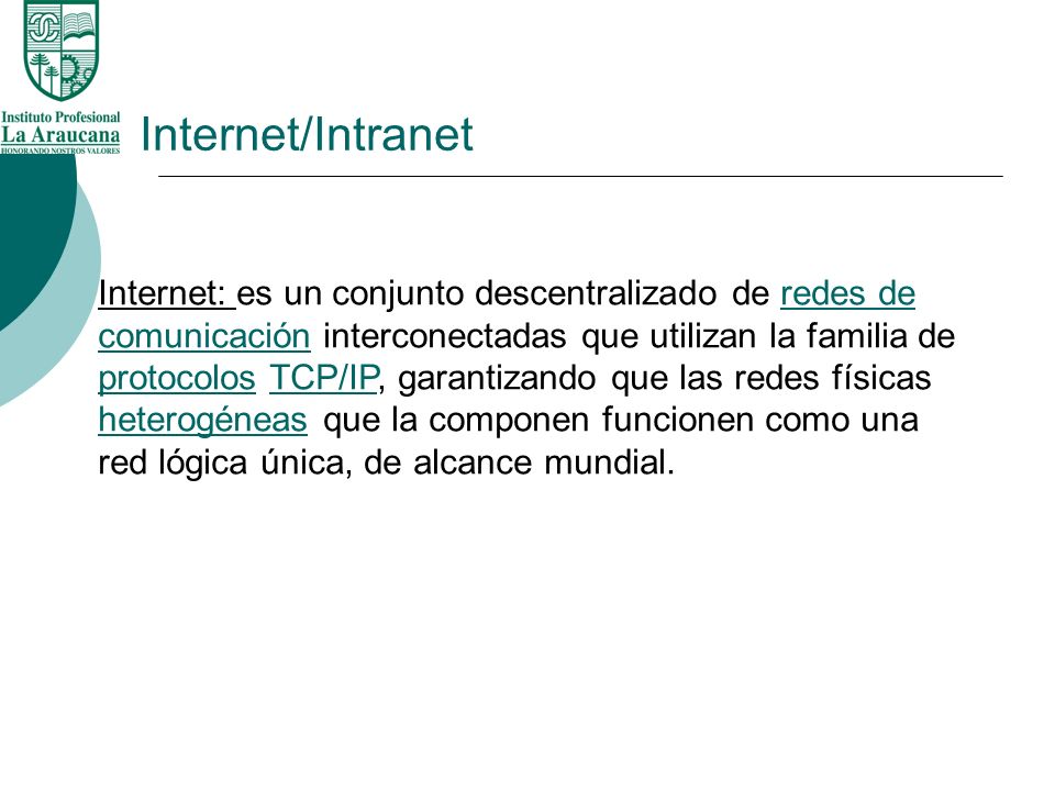Internet/Intranet