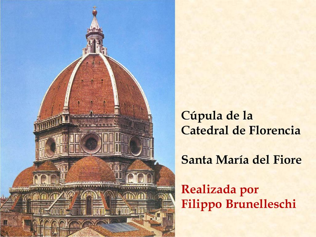 Cúpula de la Catedral de Florencia Santa María del Fiore Realizada por Filippo Brunelleschi