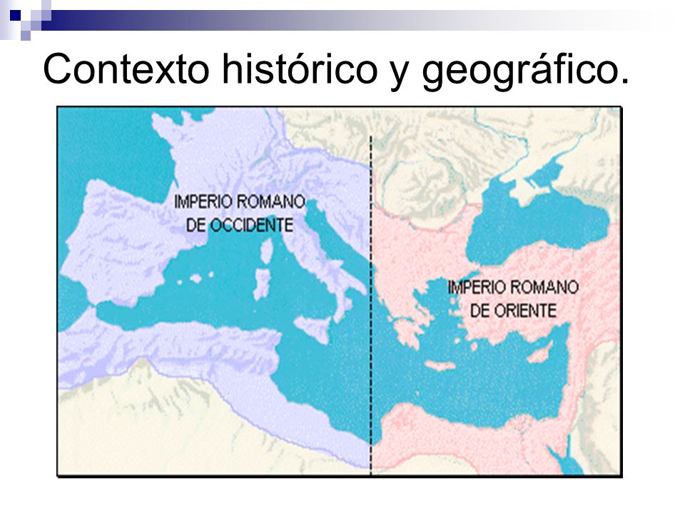 Contexto histórico y geográfico.