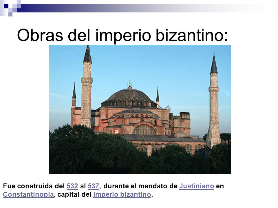 Obras del imperio bizantino: