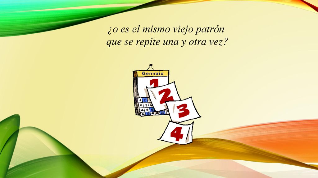 ¿o es el mismo viejo patrón que se repite una y otra vez